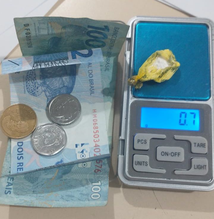 Após fugir da PM, motociclista é encaminhado à delegacia por suposto tráfico de drogas e direção perigosa em Marechal Rondon