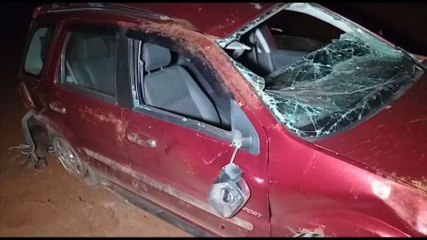 Capotamento é registrado na rodovia Marechal Rondon/Toledo