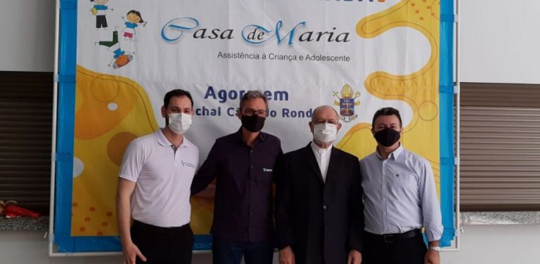 Sicoob Confiança firma parceria com a Casa de Maria em Marechal Rondon