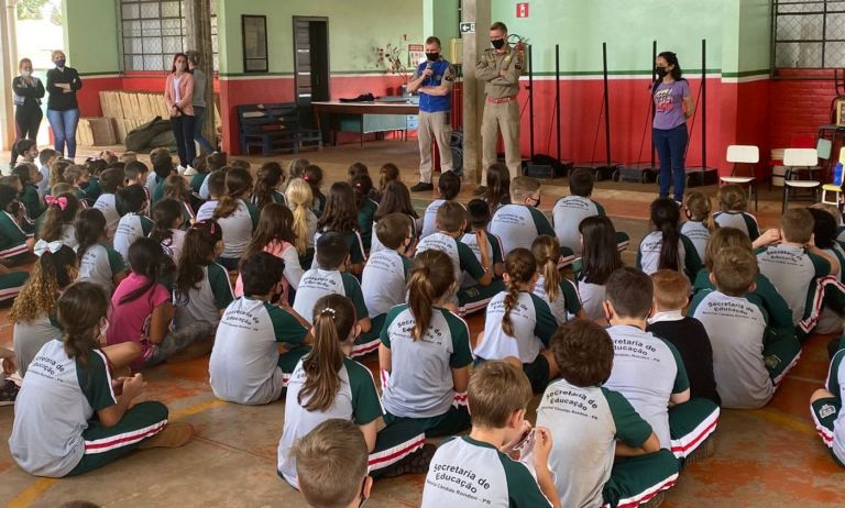 Escolas e CMEIs rondonenses realizam simulação para enfrentar situações de emergência