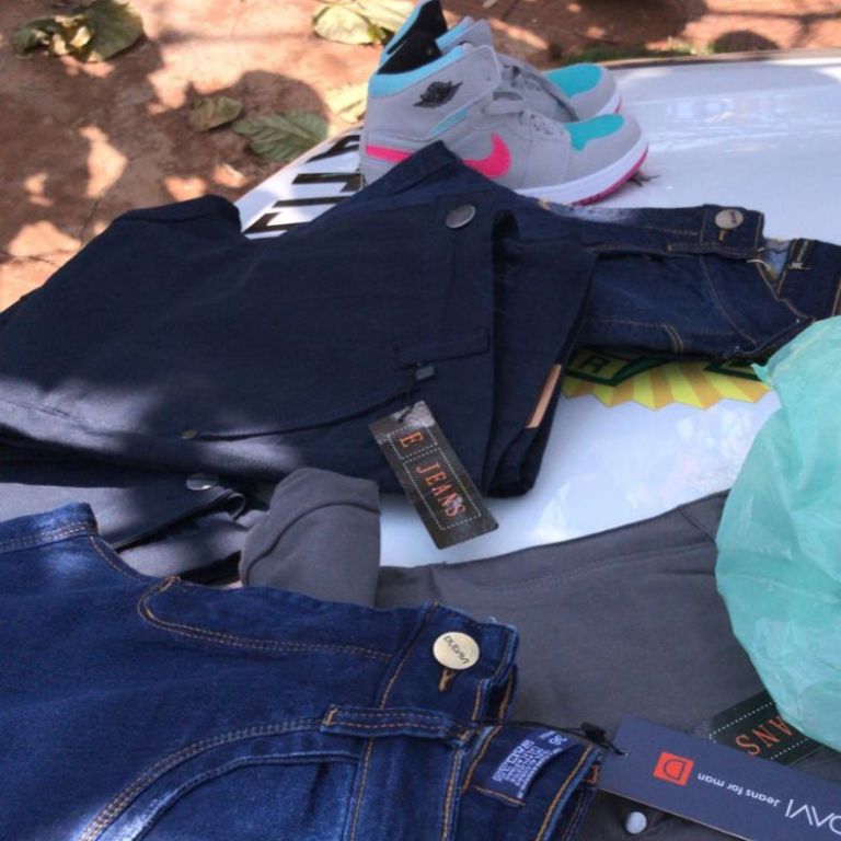 PM recupera parte dos produtos furtados em lojas de Marechal Rondon e prende elementos suspeitos pelo arrombamento