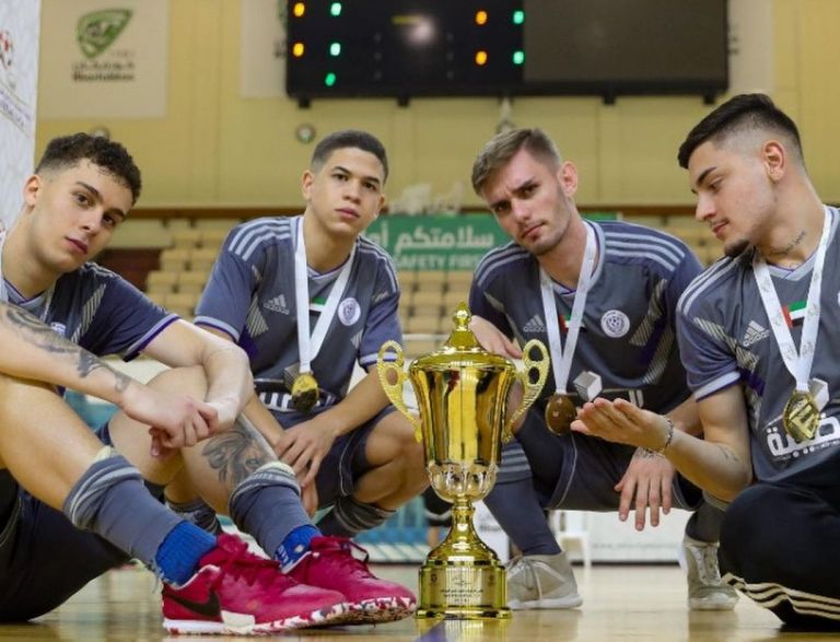 Rondonense Lucas Hansel conquista o primeiro título jogando pelo Al Nasr de Dubai