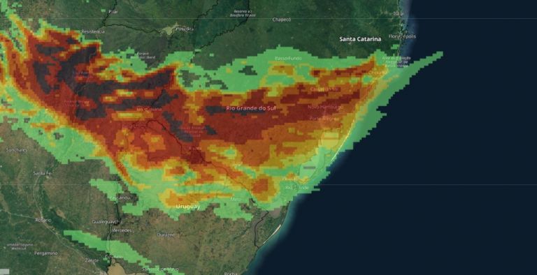 Rio Grande do Sul será uma das áreas com mais raios no mundo no dia 07 de setembro