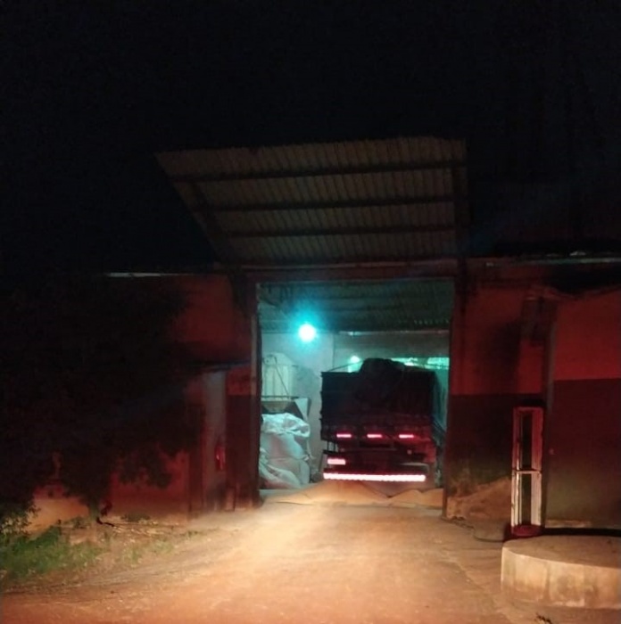 Homem é preso por desvio de carga de milho carregada em empresa de Marechal Rondon