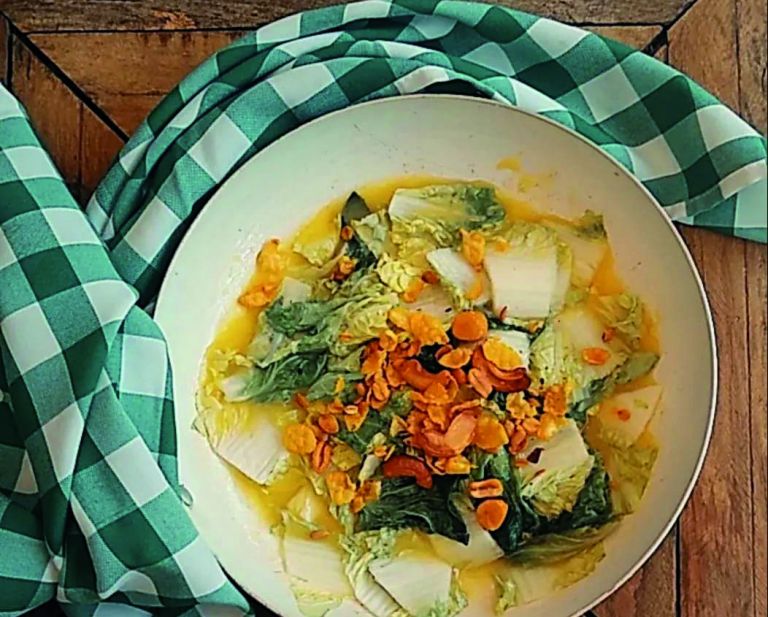 Acelga refogada com laranja