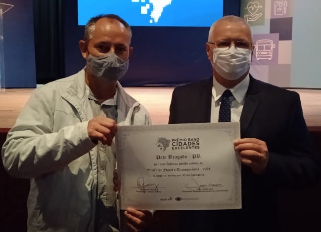 Pato Bragado é o melhor em gestão fiscal do Paraná