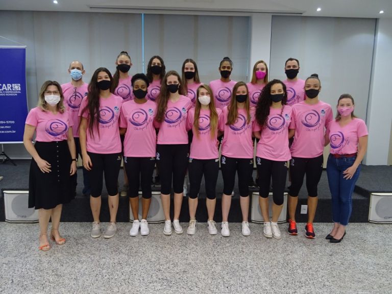 Vôlei Marechal participa da campanha Outubro Rosa