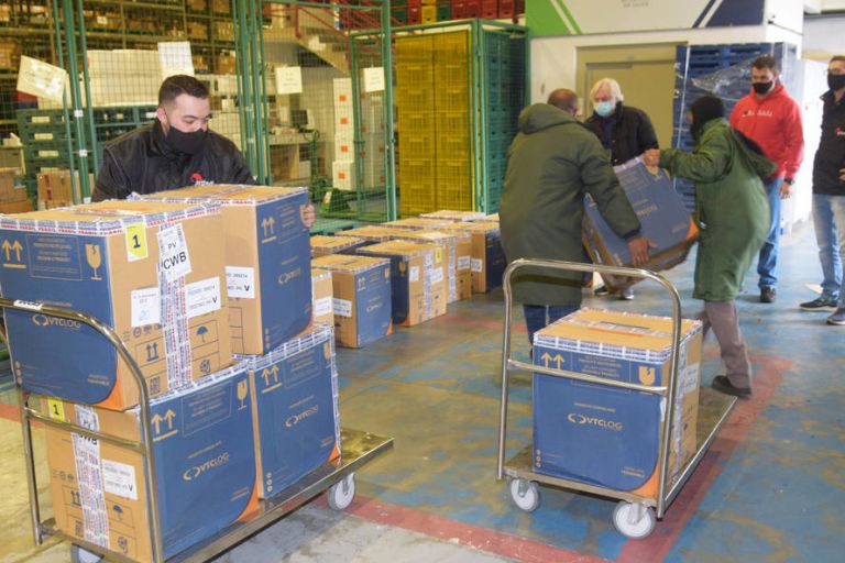 154,4 mil vacinas contra a Covid-19 chegam ao Paraná