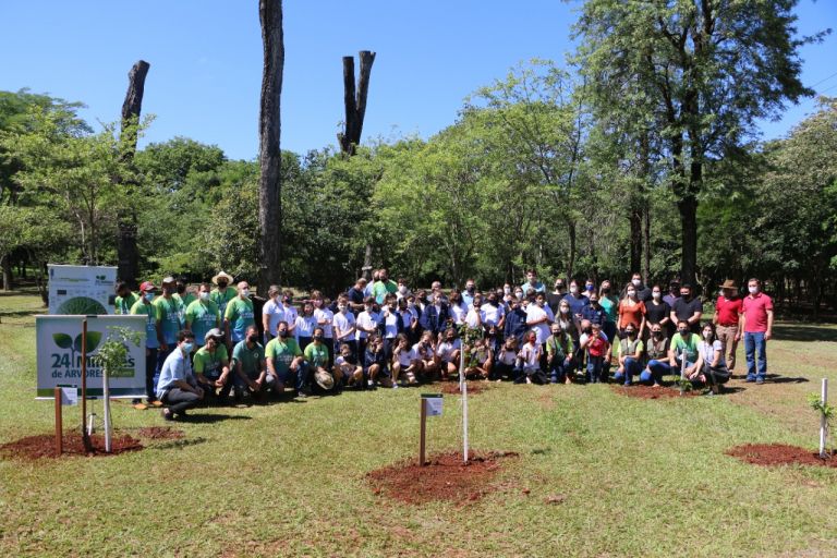 Evento das 24 milhões de árvores da Itaipu Binacional chega a Santa Helena