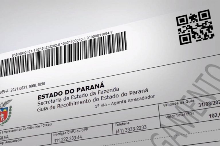 Boletos de taxas e tributos passam a ter data de vencimento no Paraná