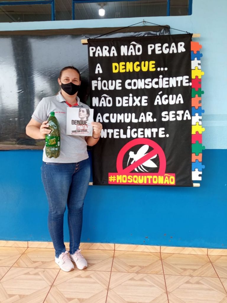 Ação contra dengue é realizada nas escolas e creches de Nova Santa Rosa
