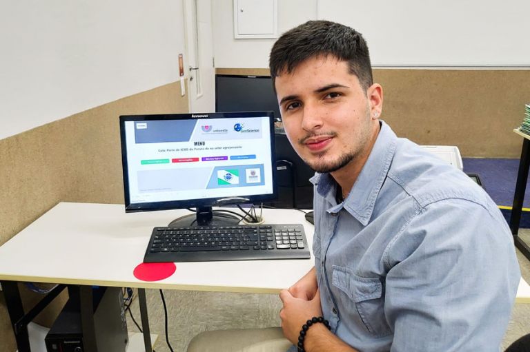 Estudante da Unioeste desenvolve plataforma de personalização de dados do ICMS do Estado
