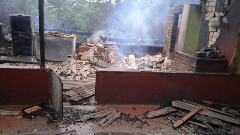 Ação beneficente é realizada para ajudar família rondonense que perdeu tudo em incêndio