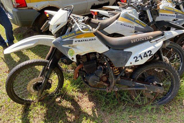 PM leiloa 258 veículos no Noroeste e Oeste do Estado