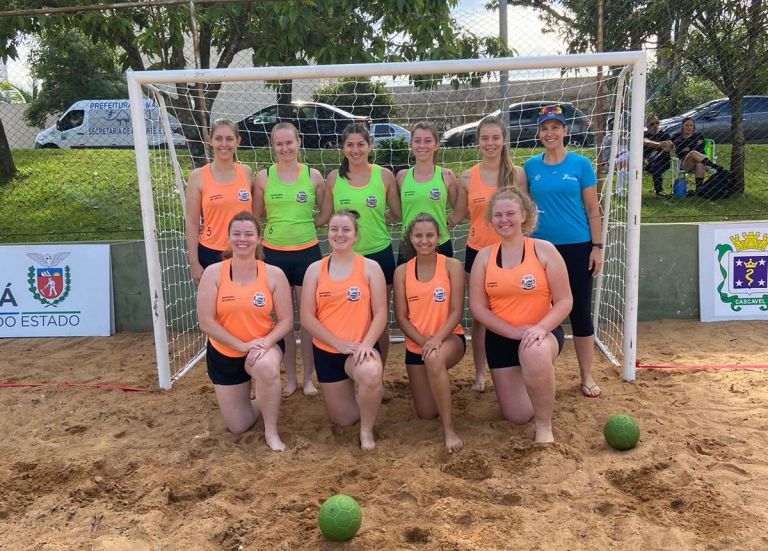 Handbeach de Entre Rios do Oeste se prepara para disputa dos Jogos Abertos