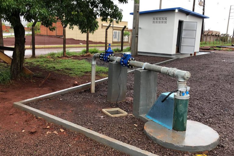 Sanepar aumenta a produção de água em Toledo com mais um poço tubular profundo
