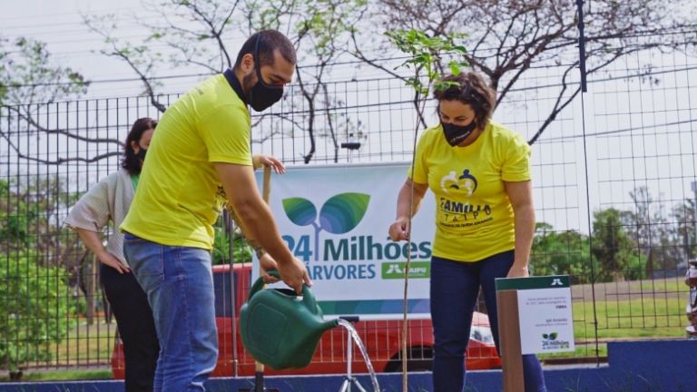 Municípios lindeiros iniciam plantios para celebrar 24 milhões de árvores da Itaipu