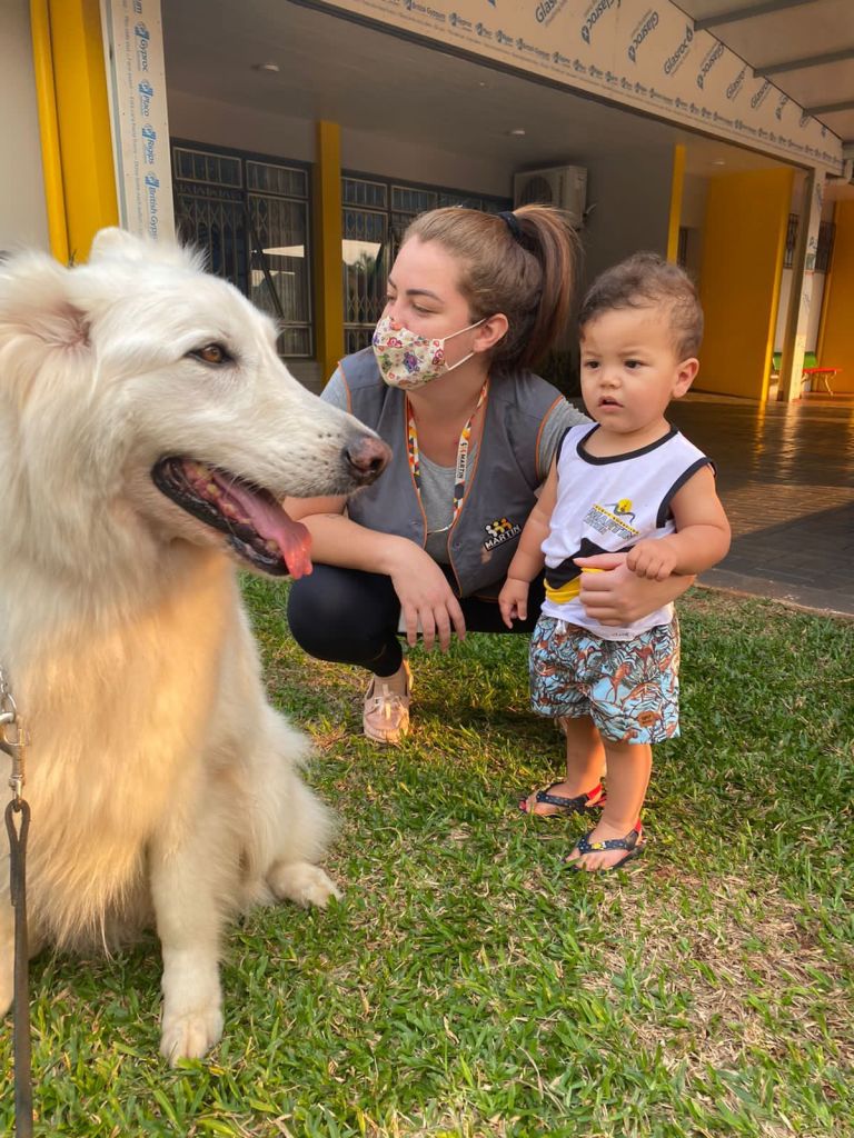 Educação Infantil do Martin Luther recebe visitas de animais