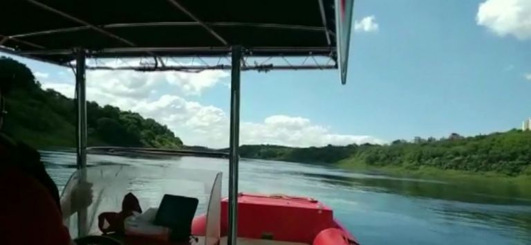 Bombeiros fazem terceiro dia de buscas por adolescente de 14 anos desaparecido no Rio Paraná em Foz