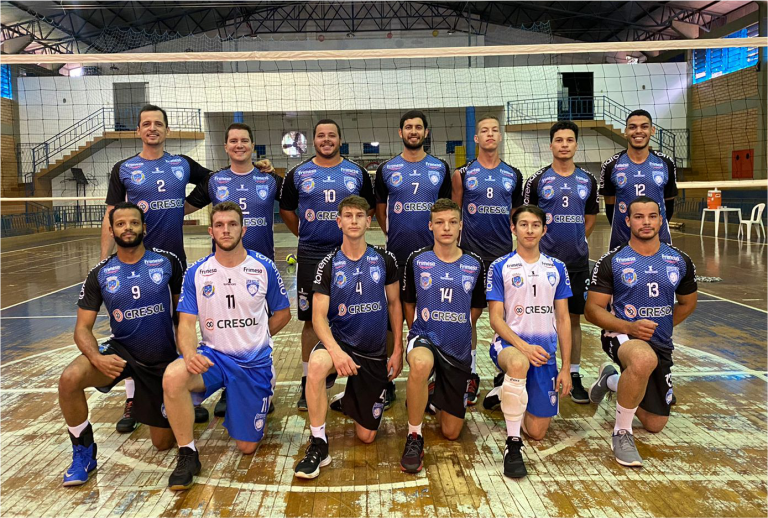 Santa Helena vence São Miguel no Paranaense de Voleibol Masculino