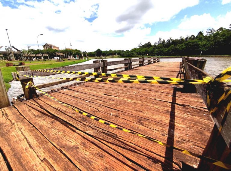 Trapiche do Lago Municipal de Marechal Rondon é interditado