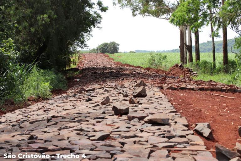 Empresas preparam trechos para início da pavimentação em Marechal Rondon