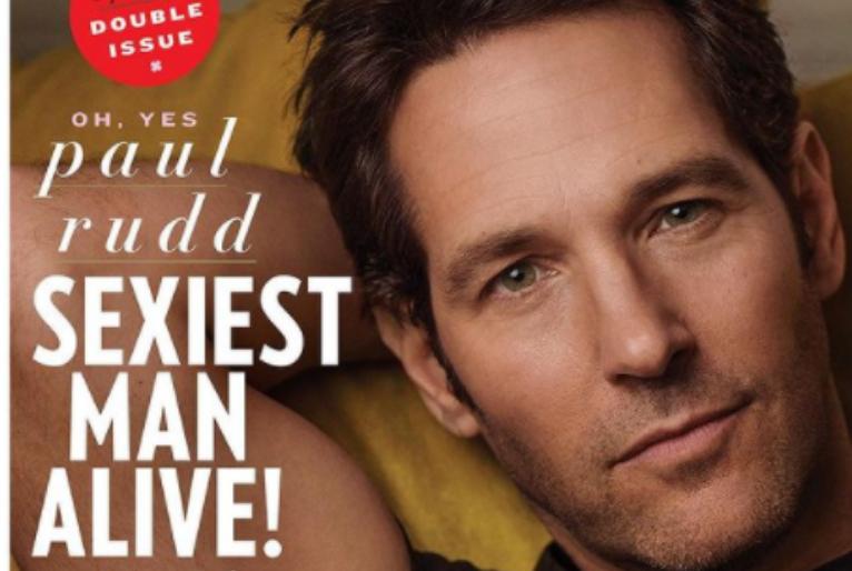 Paul Rudd é eleito o “Homem Mais Sexy de 2021” pela revista People