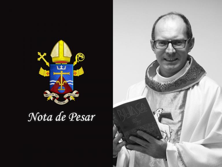 Padre da Diocese de Toledo morre vítima de infarto fulminante aos 39 anos