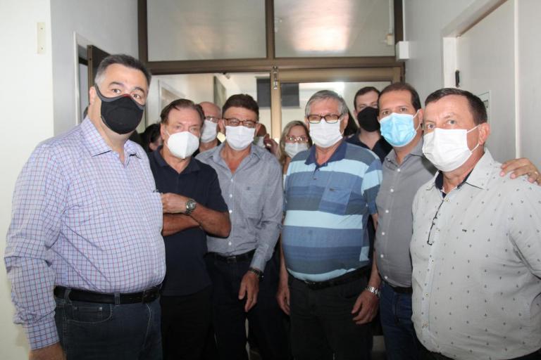 Secretário de Estado da Saúde visita Nova Santa Rosa