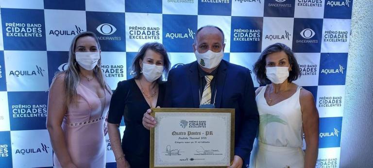 “Nosso trabalho conjunto está dando resultado”, afirma prefeito de Quatro Pontes após destaque municipal