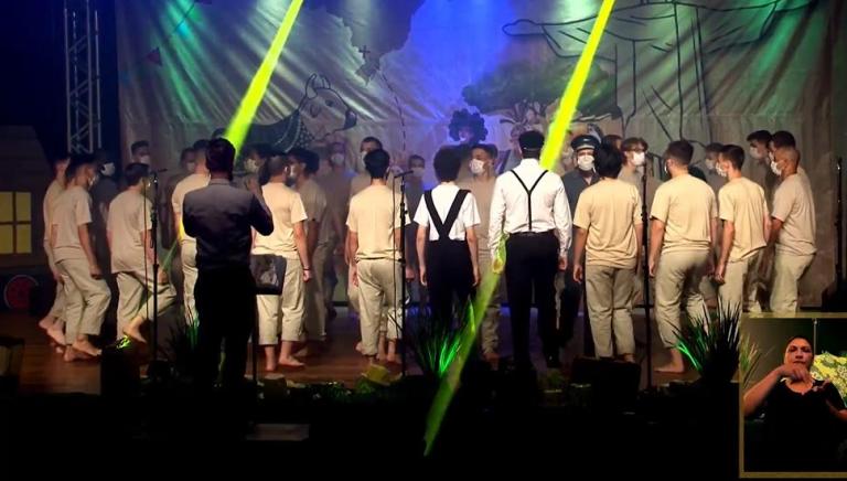 Confira ao vivo a apresentação do Coro Jovem Masculino Nós da Voz em Nova Santa Rosa