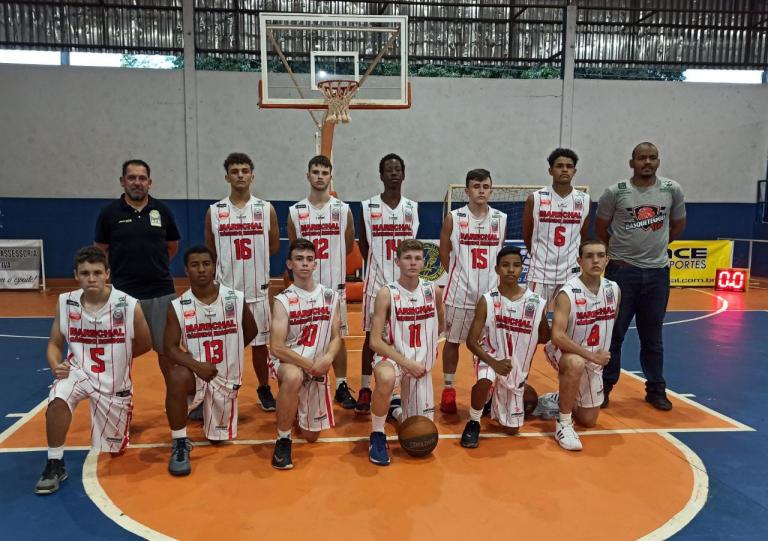 Marechal Rondon sedia final do Estadual Sub-15 de Basquete