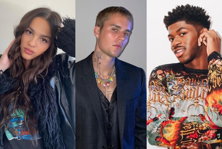 Olivia Rodrigo, Justin Bieber e Lil Nas X são indicados ao ﻿Grammy 2022; confira lista completa