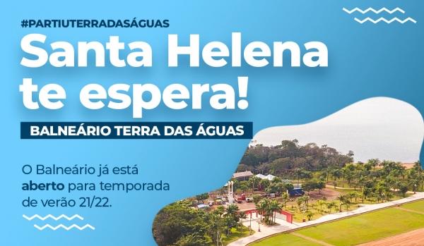 Lançada em Santa Helena campanha #partiuterradaságuas