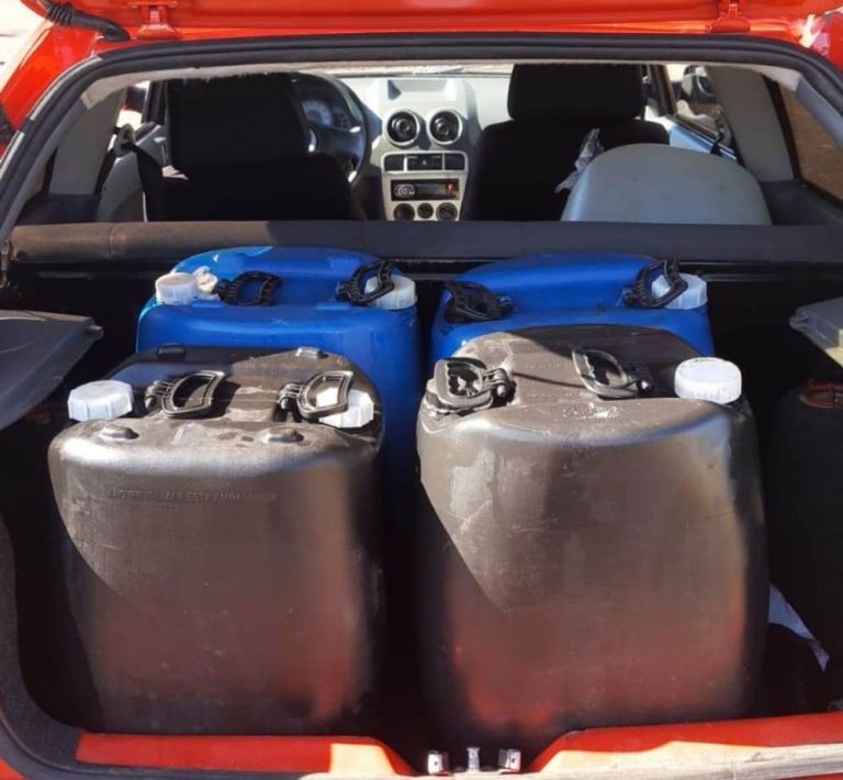 Com gasolina a R$ 3 e gás a R$ 25, galões e botijões da Argentina são revendidos de forma ilegal no Brasil, alerta Receita Federal