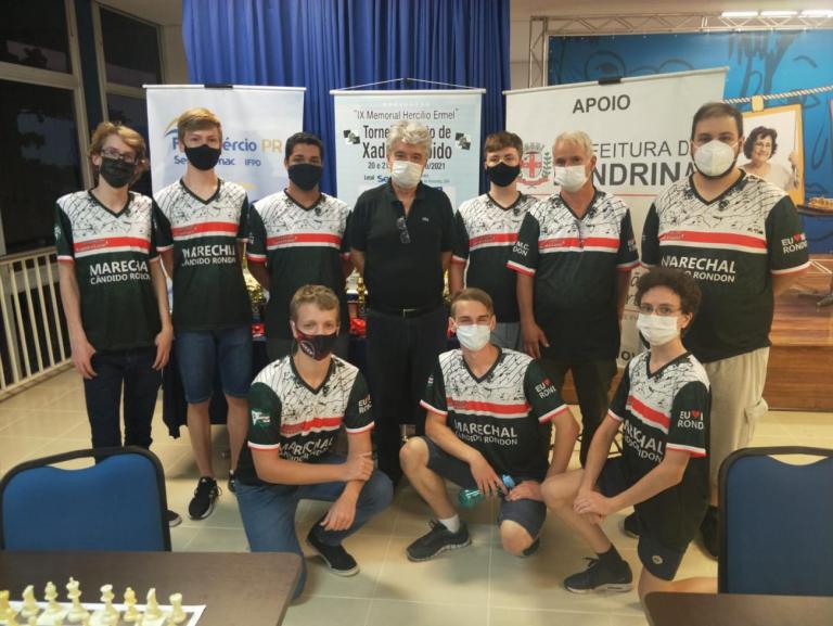 Xadrez de Marechal Rondon tem bons resultados em torneio com presença de grandes mestres