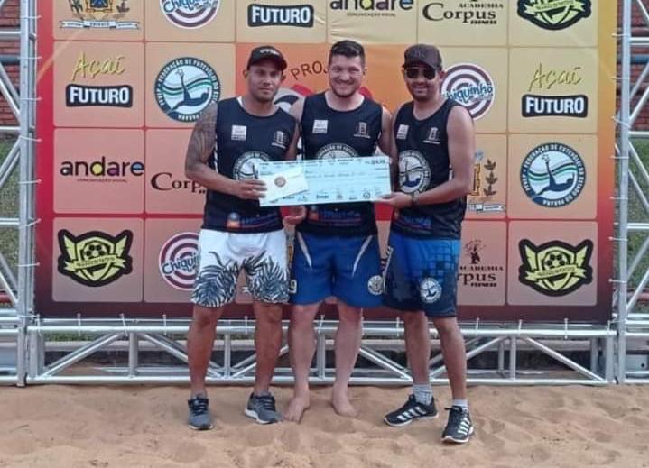 Rondonenses são vice-campeões do Paranaense de Futevôlei