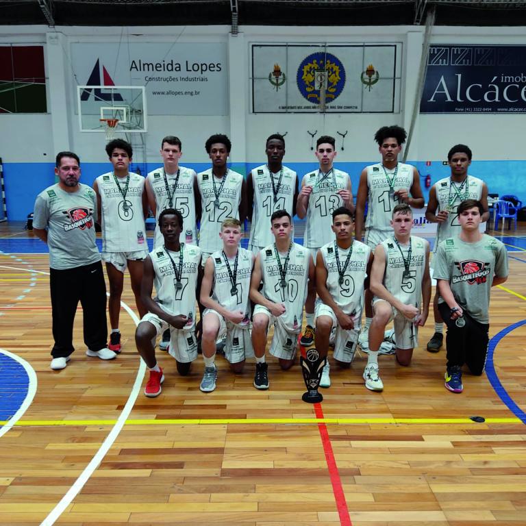 ACB/Prefeitura de Marechal Rondon é vice-campeã paranaense sub-17 de basquetebol