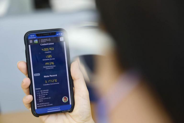 Nota Paraná libera créditos para mais de 7,5 milhões de consumidores nesta quarta-feira