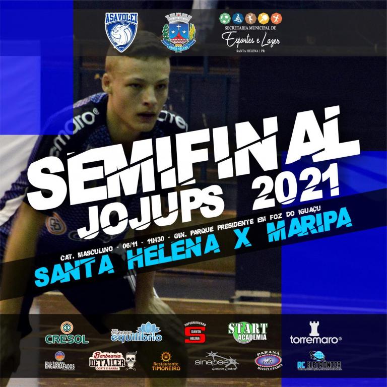 Santa Helena encara Maripá na semifinal dos Jogos da Juventude