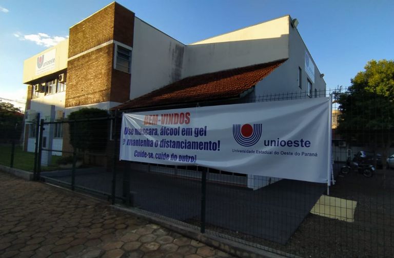 1,1 mil acadêmicos voltam às aulas presenciais na Unioeste em Marechal Rondon nesta quarta-feira