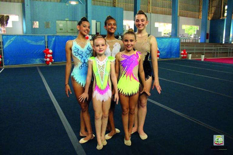Mercedes conquista resultados expressivos no Paranaense de Ginástica Rítmica