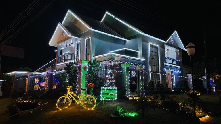 Visitação aos inscritos no Concurso de Decoração Natalina será realizada na segunda-feira em Quatro Pontes