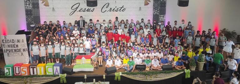 Evento marca o encerramento do projeto “Cidadania e justiça também se aprende na escola”