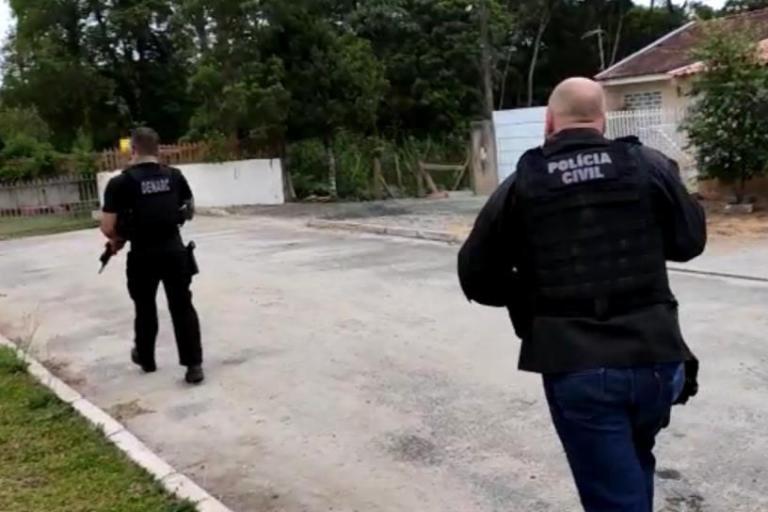 PCPR faz operação com 50 policiais contra organização criminosa envolvida com tráfico