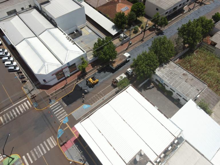 Começa a revitalização do centro urbano de Marechal Rondon