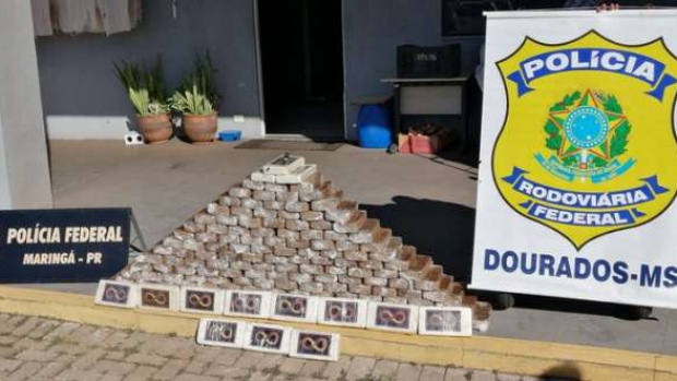 170 Kg de cocaína são apreendidos em Nova Londrina