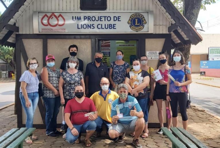 Grupo de rondonenses é encaminhado para doação de sangue na UCT de Toledo