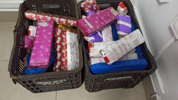 Homem preso na BR-467 com 34 quilos de maconha é ex-prefeito de Itaipulândia, informa PRF