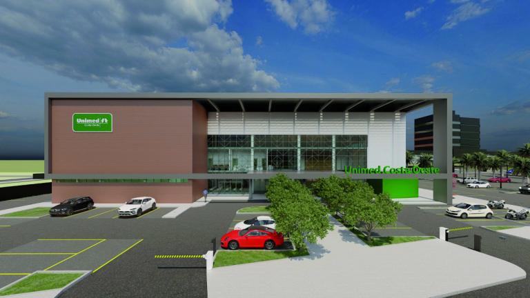 Hospital da Unimed terá traços da arquitetura germânica rondonense; veja detalhes da obra